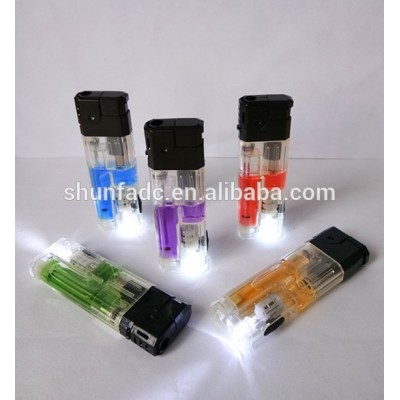 LED disposable plastic electronic lighter